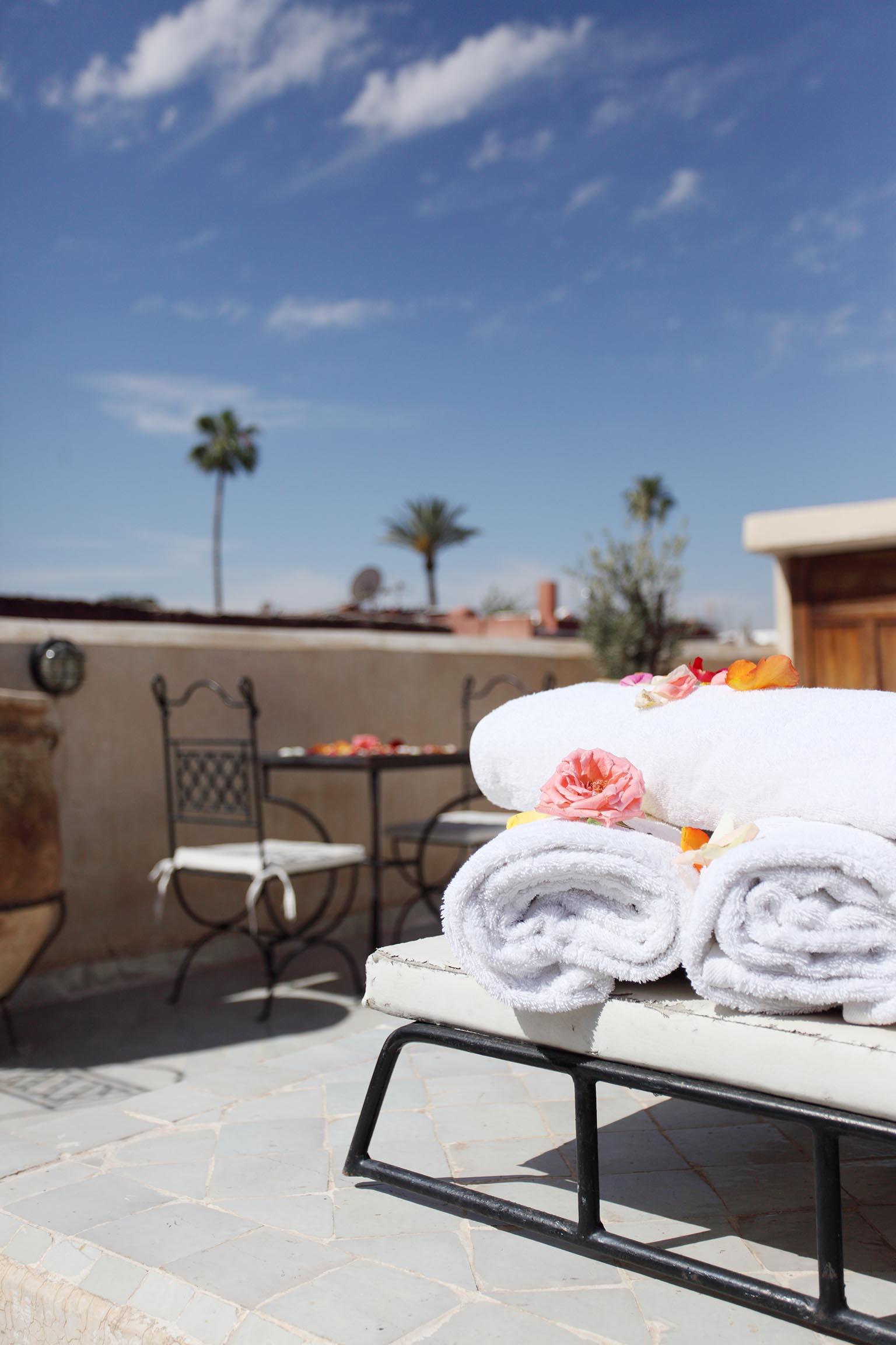 Riad White Flowers Marrakesh Eksteriør bilde