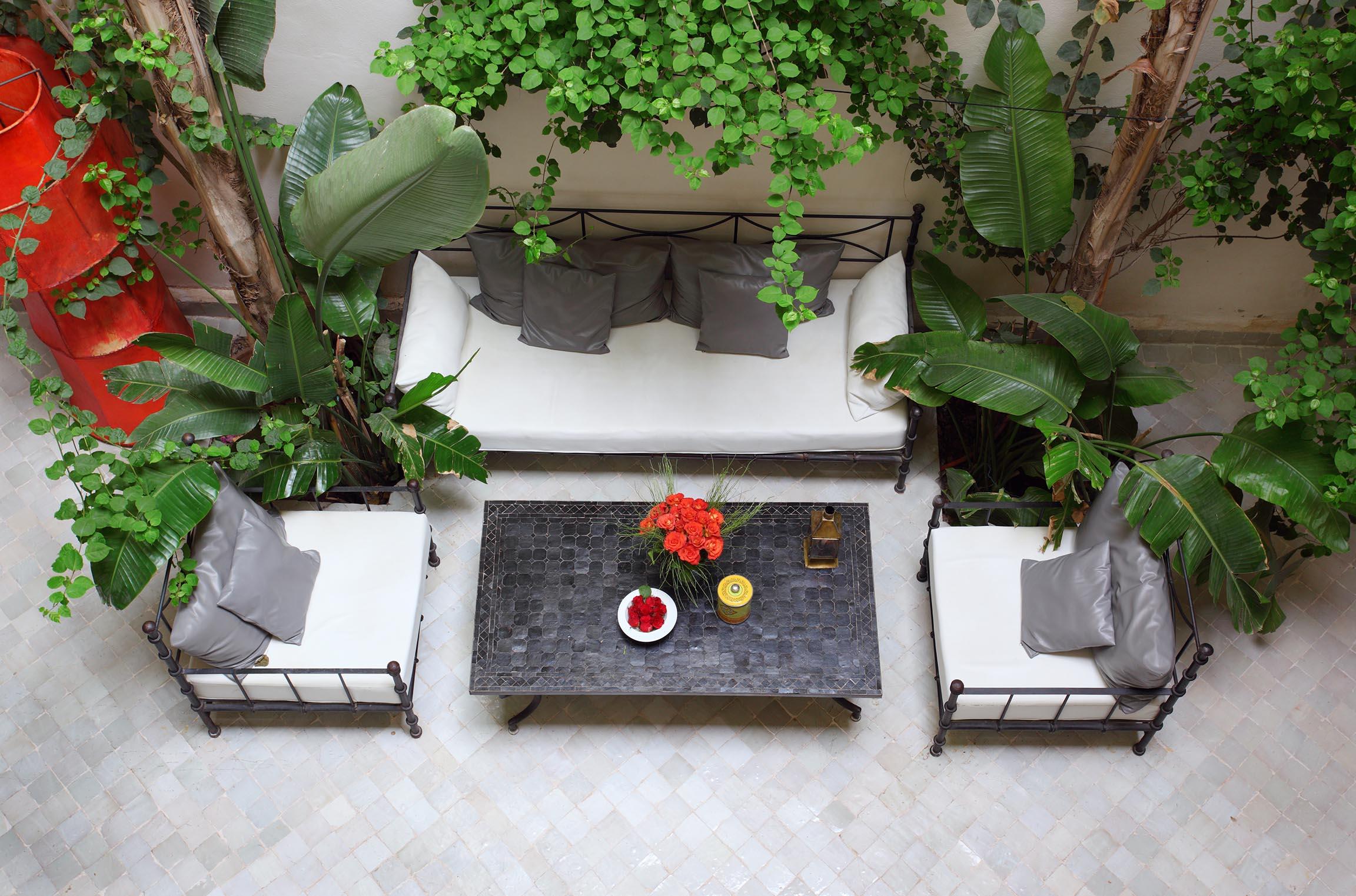 Riad White Flowers Marrakesh Eksteriør bilde