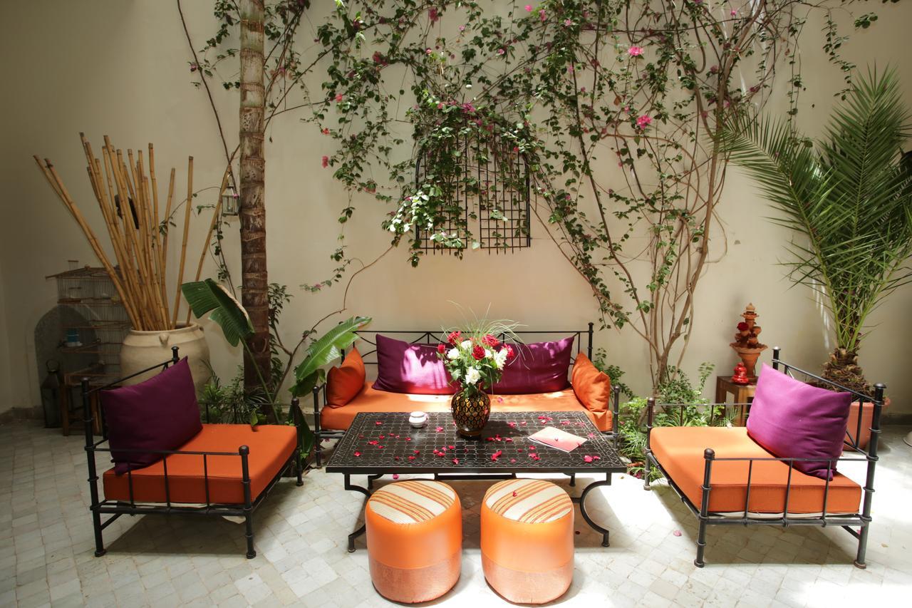 Riad White Flowers Marrakesh Eksteriør bilde